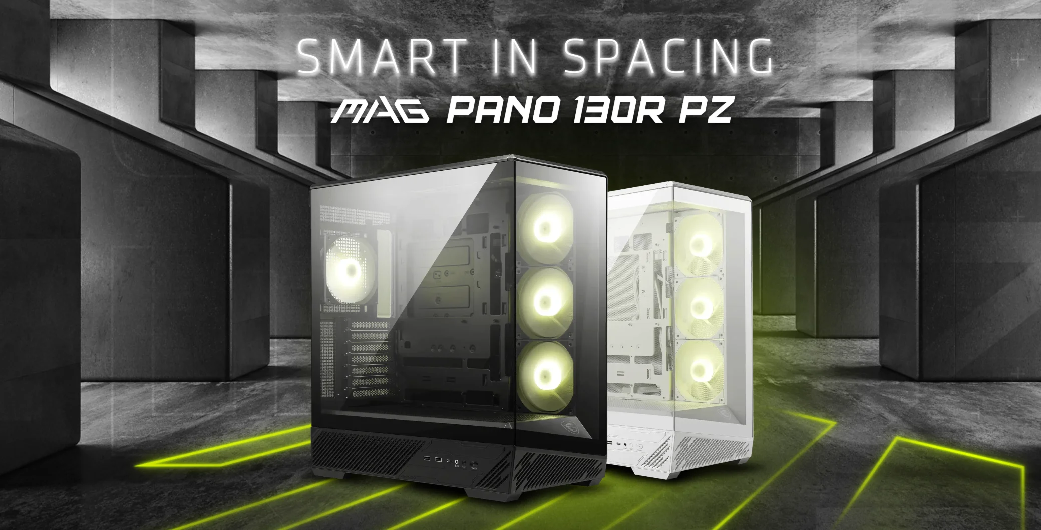 Obudowa MSI MAG PANO 130R PZ – Estetyka i funkcjonalność w jednym