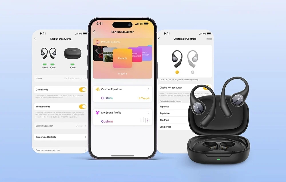 Personalizacja dźwięku z aplikacją EarFun Audio