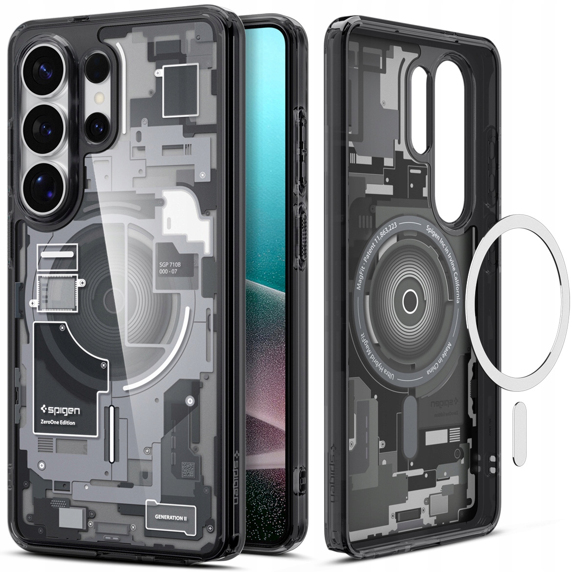 Spigen Nakładka Ultra Hybrid MagSafe do Samsung Galaxy S26 Ultra Zero One – Ochrona i styl w jednym