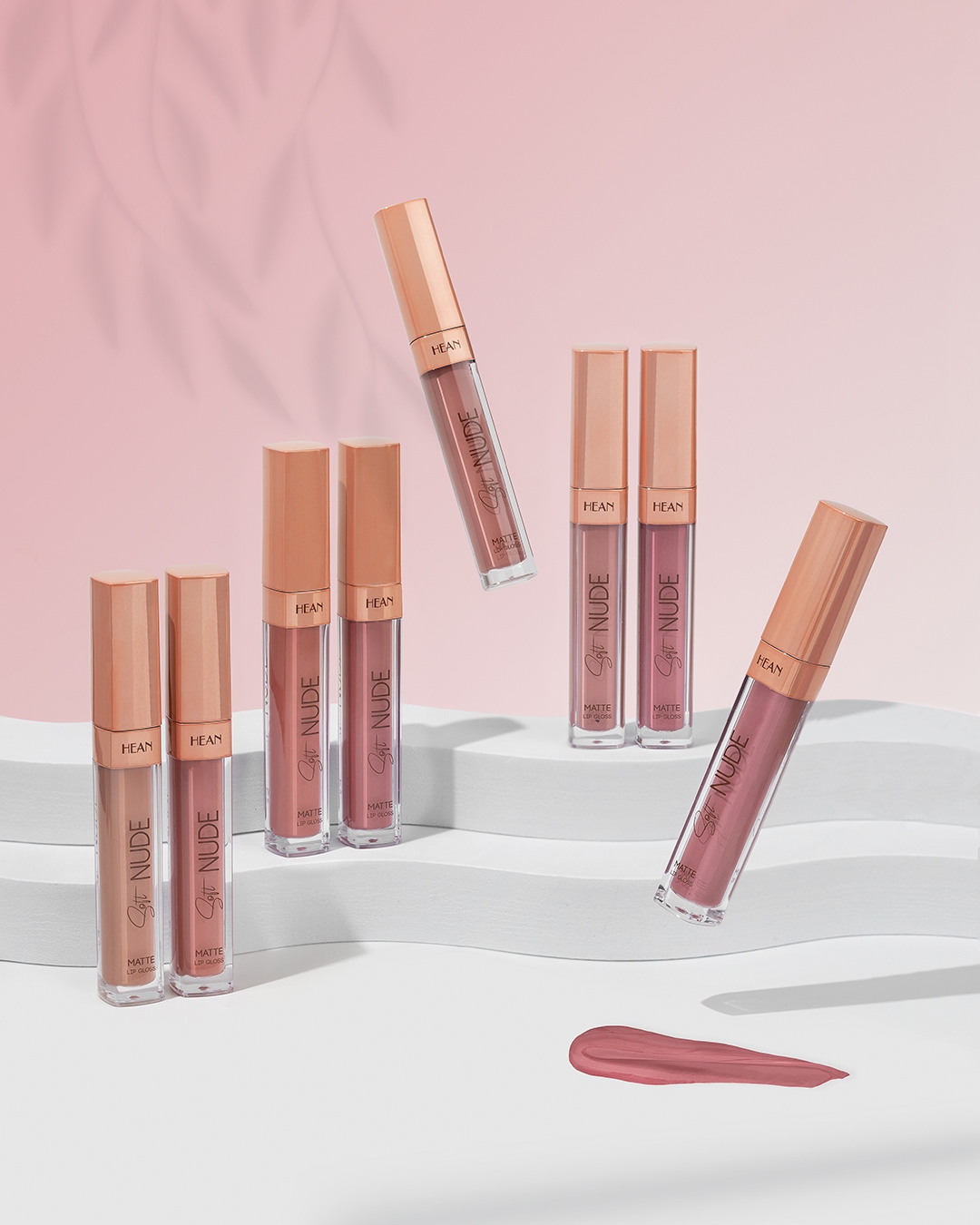 Hean Soft Nude Matowa Pomadka w płynie 6ml Kissy Nude – Idealne wykończenie makijażu