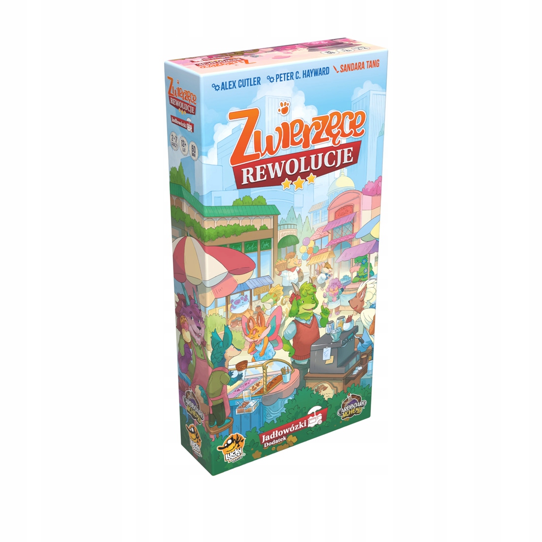 Zwierzęce Rewolucje: Jadłowózki – Rozszerzenie do ulubionej gry planszowej