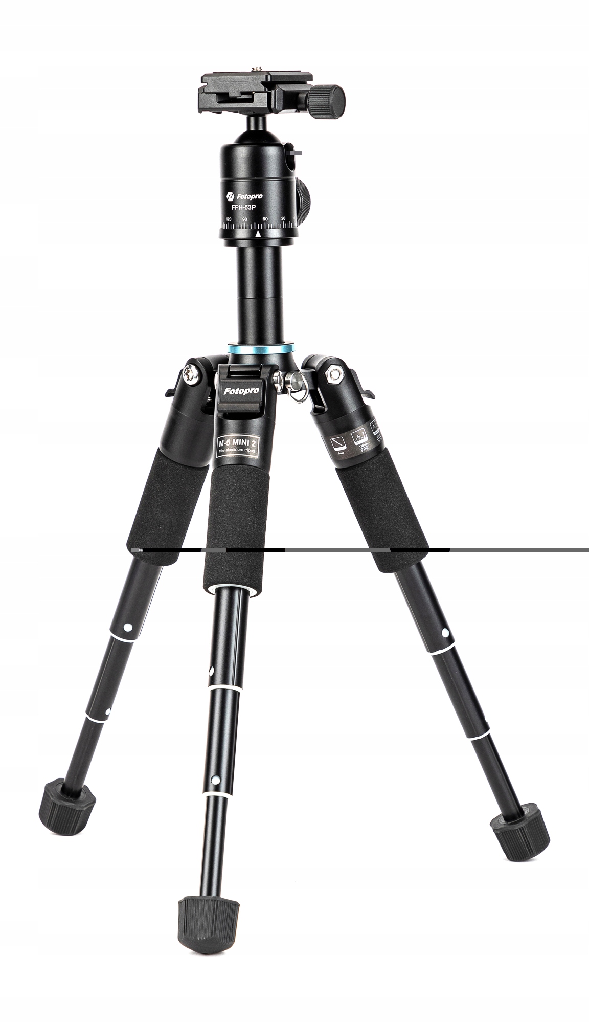 Statyw Fotopro M-5 mini 2 z głowicą kulową FPH-53P – Idealny wybór dla mobilnych fotografów