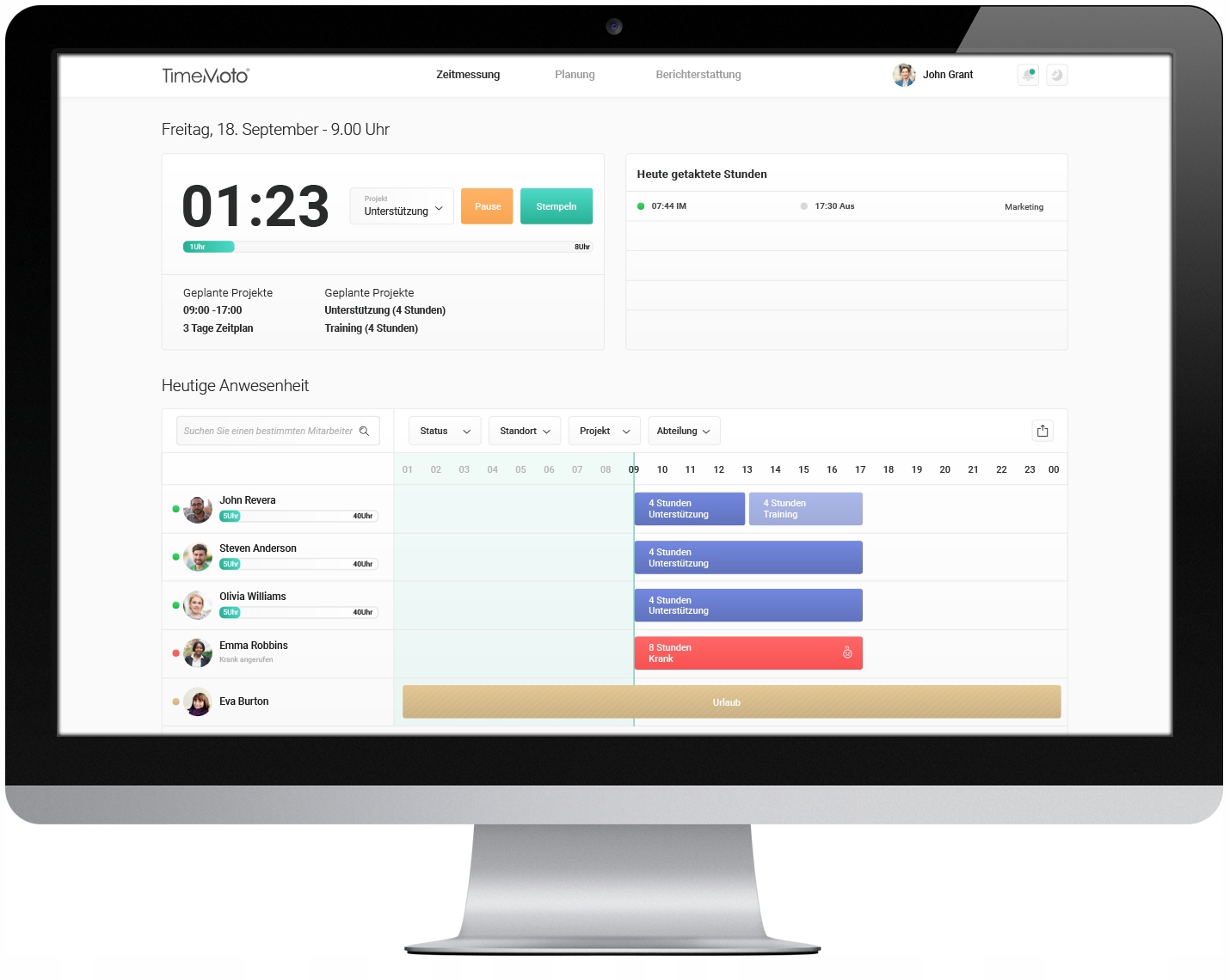 TIMEMOTO TM-PC Plus – Oprogramowanie do planowania dla Twojego biura