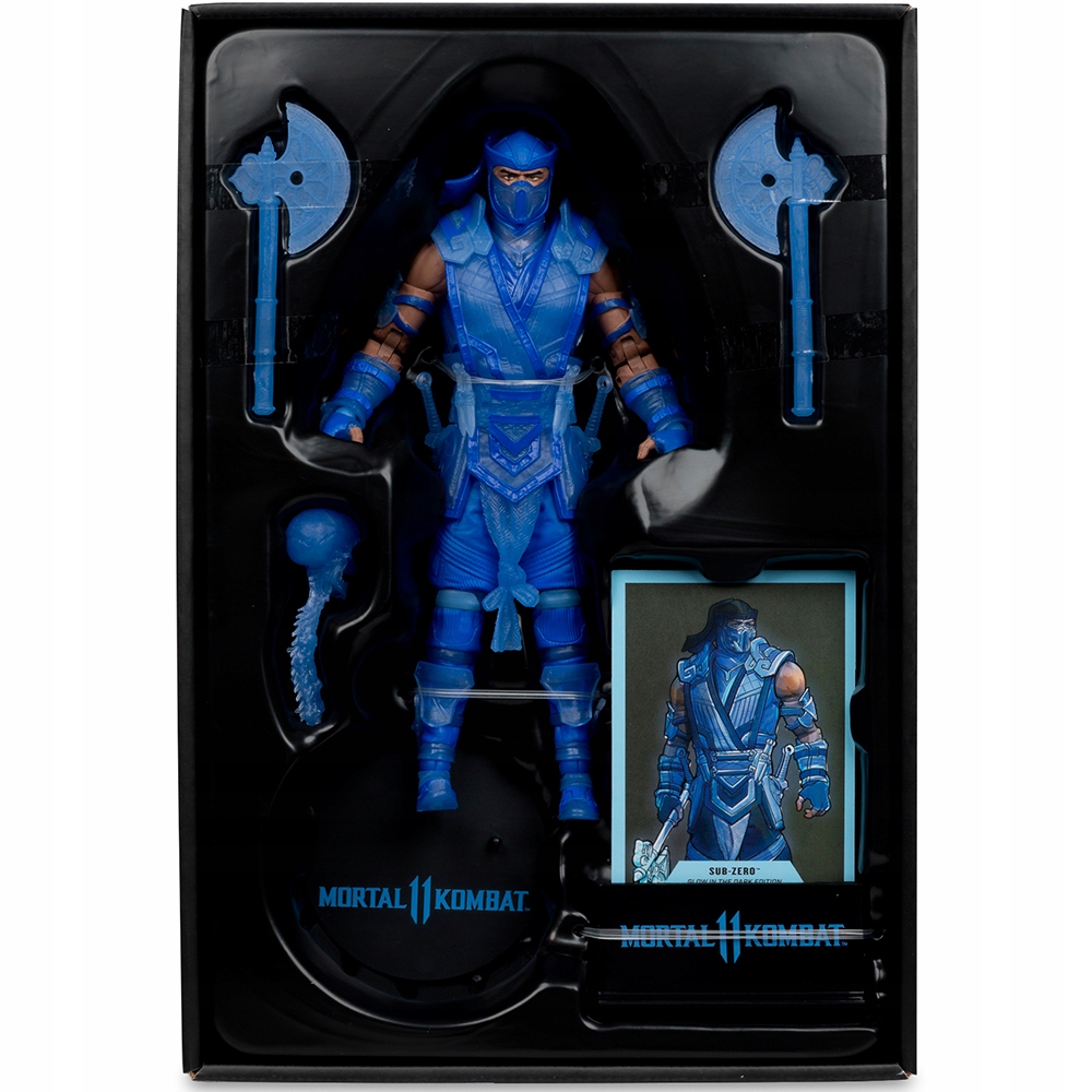 McFarlane MORTAL KOMBAT 11 Figurki Akcji Sub-Zero – Wydanie świecące w ciemności