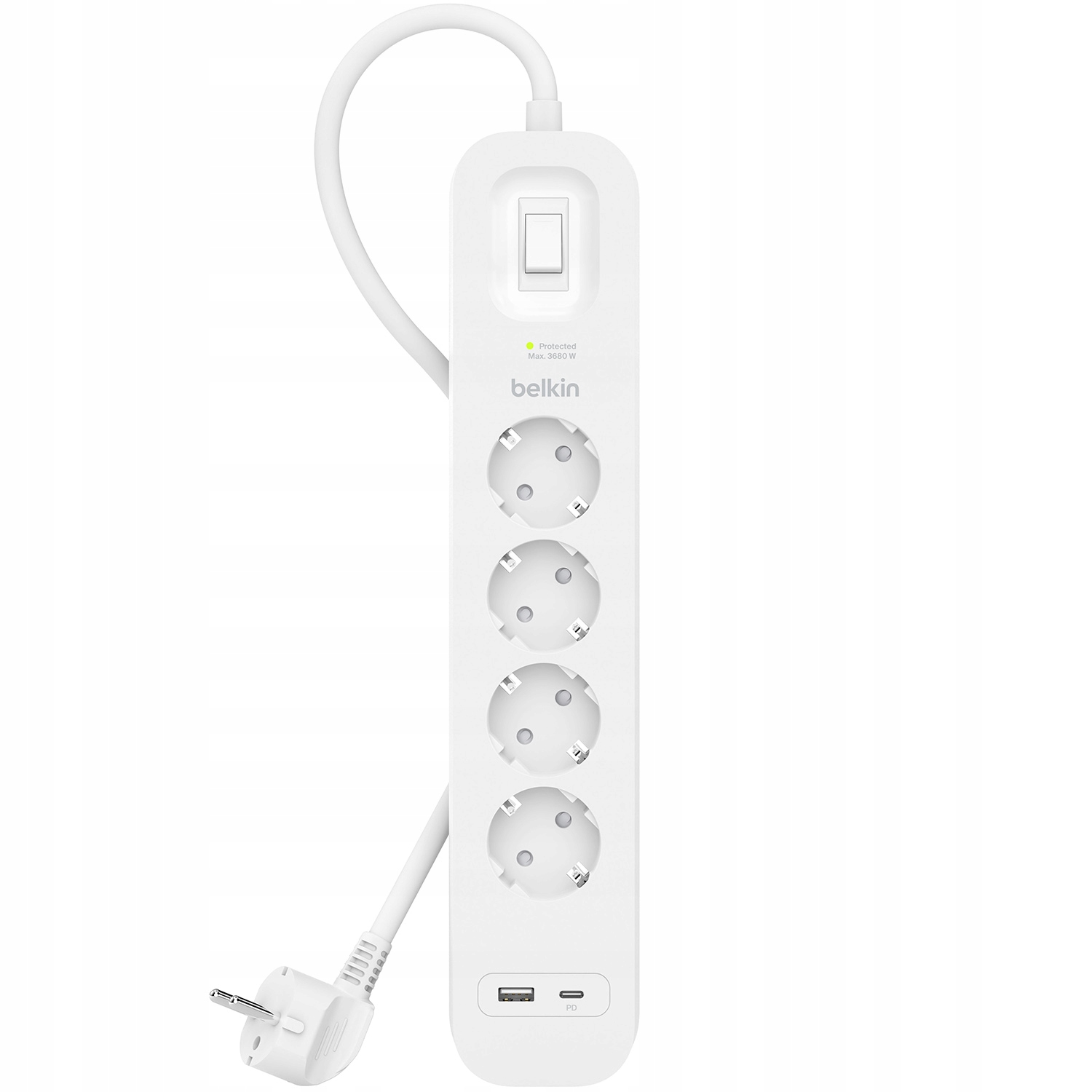 Wbudowane wskaźniki LED – Kontrola stanu ochrony