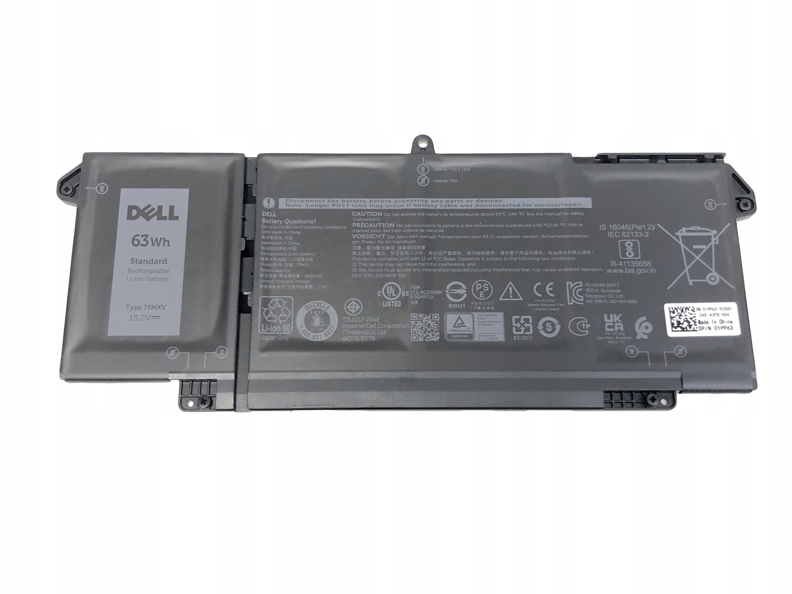 Oryginalna bateria do laptopów Dell – Kompatybilność z modelami Latitude