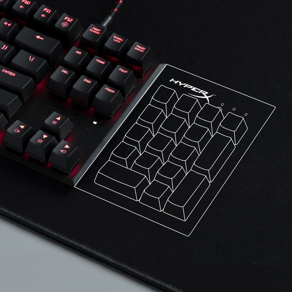 Klawiatura FPS Pro bez bloku numerycznego zajmująca mniej miejsca
