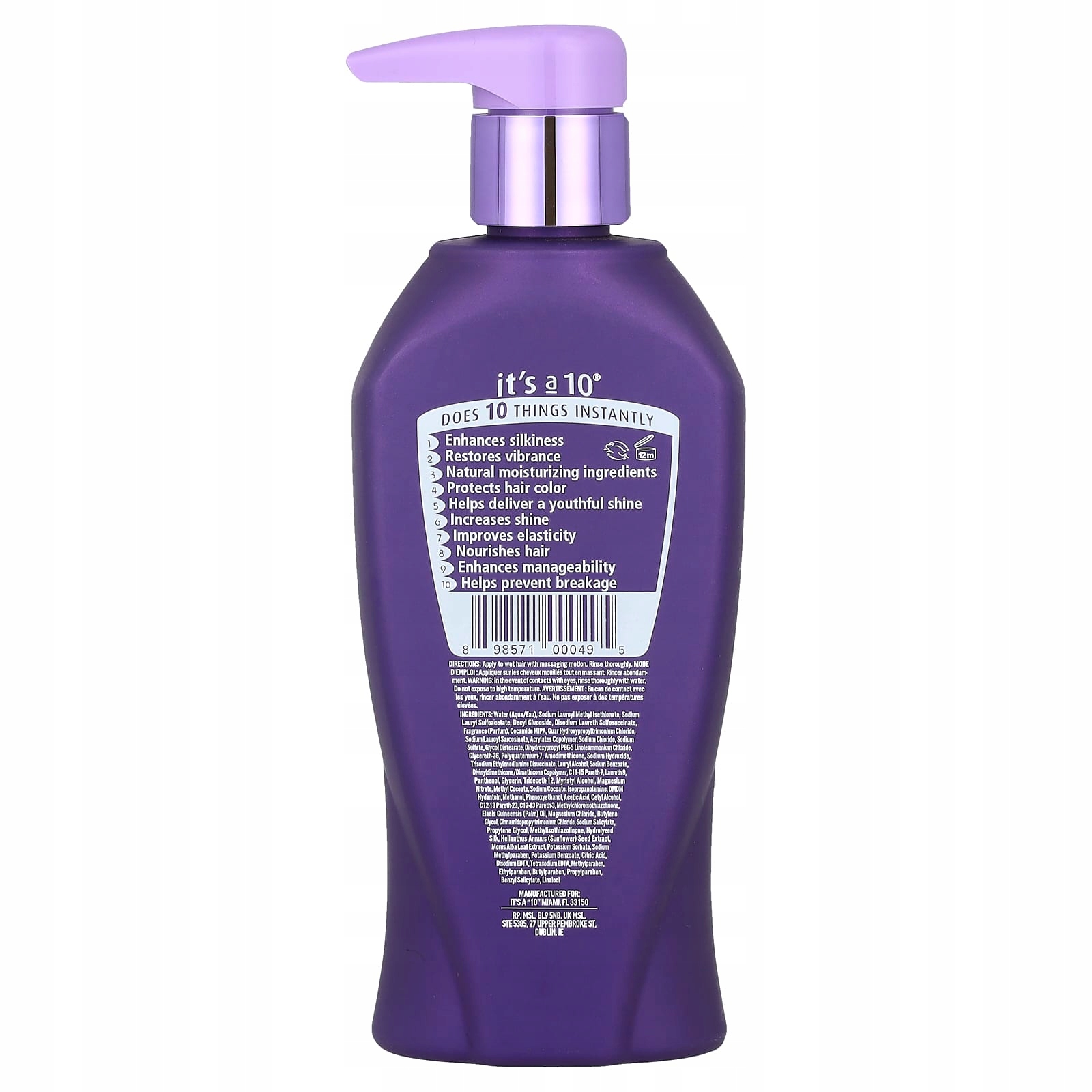 Natychmiastowe działanie i zwiększenie jedwabistości