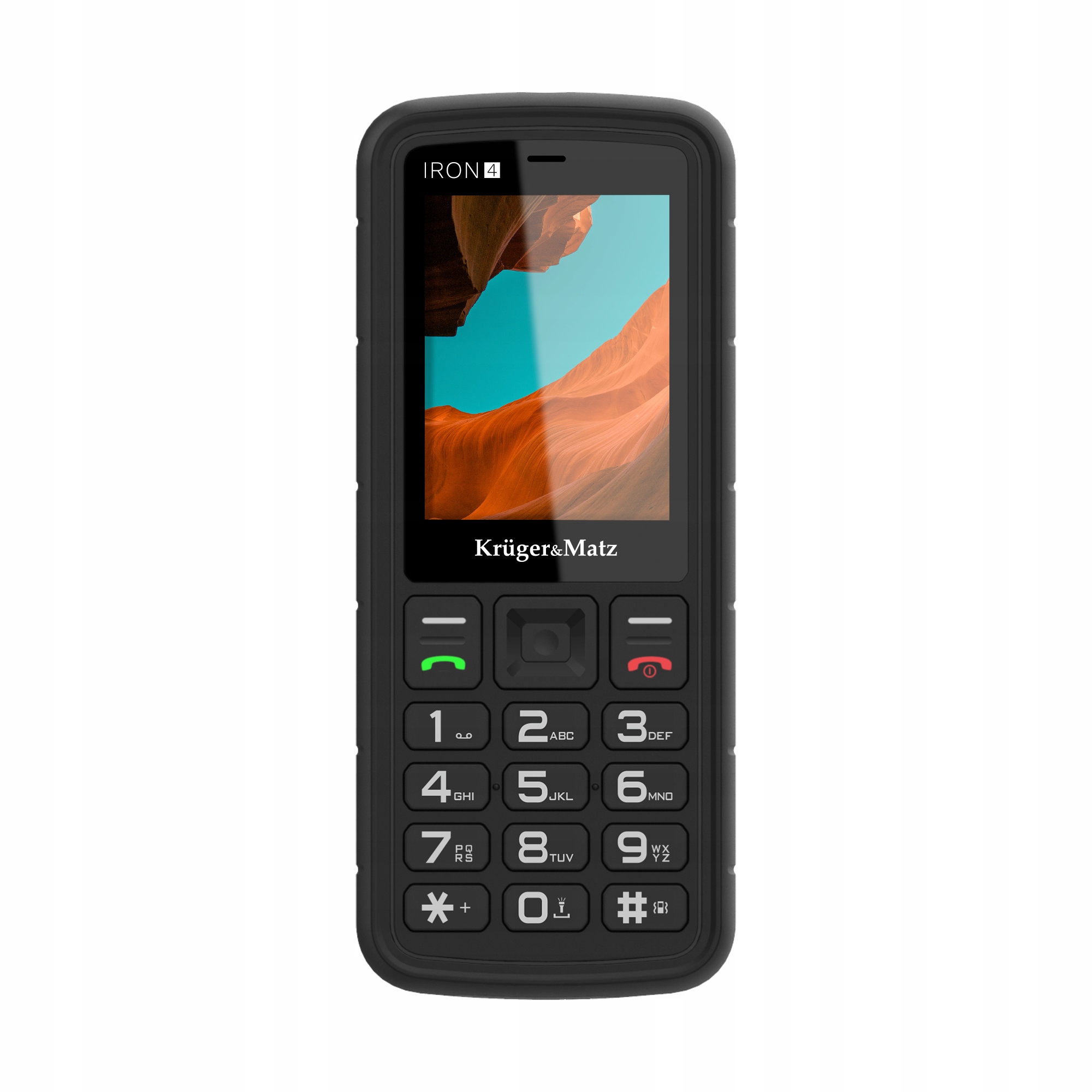 Telefon Kruger&Matz IRON 4 4G – Solidność i funkcjonalność w jednym