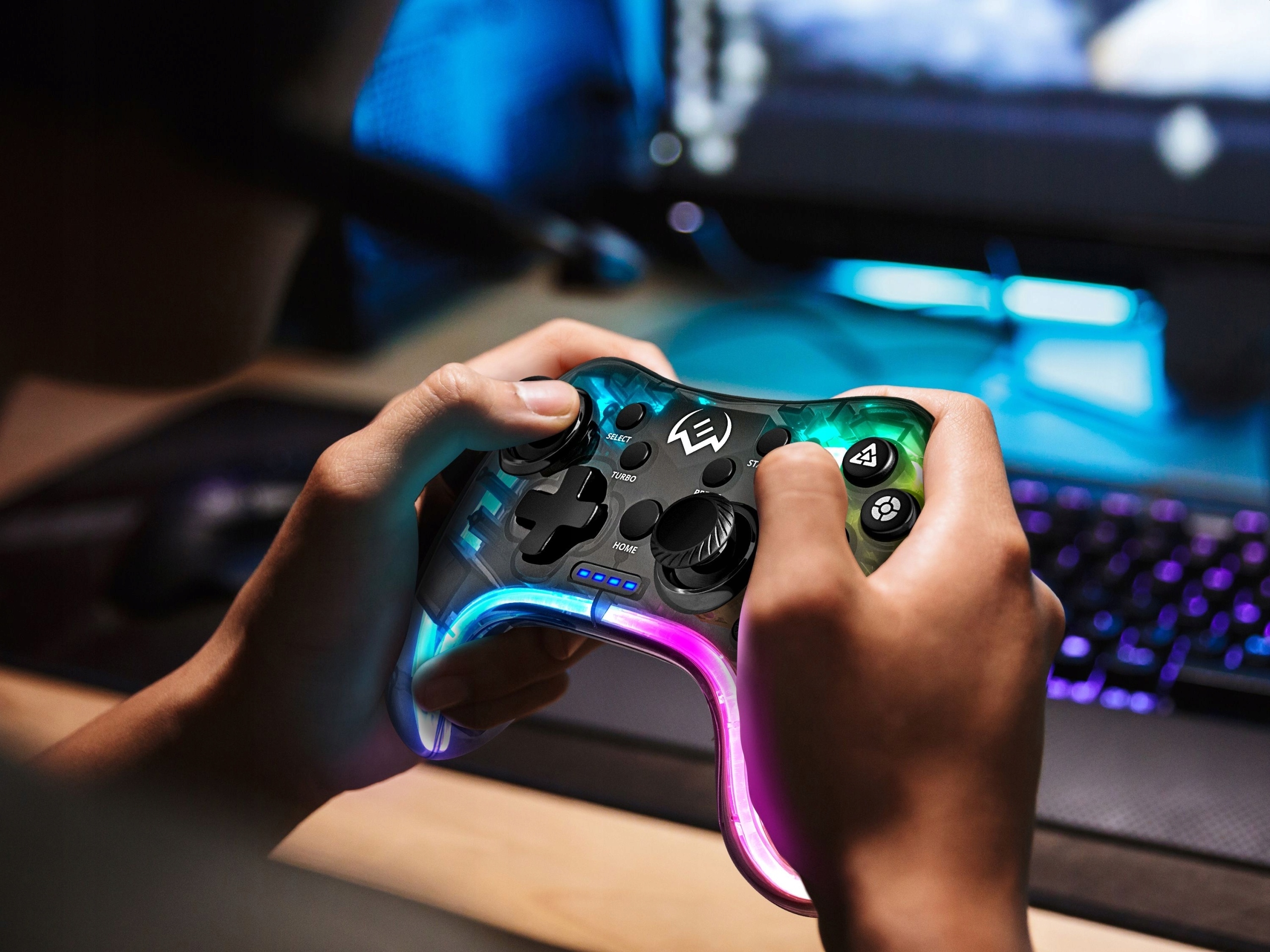 Dynamiczne podświetlenie RGB – Stwórz wyjątkową atmosferę w przestrzeni do gier