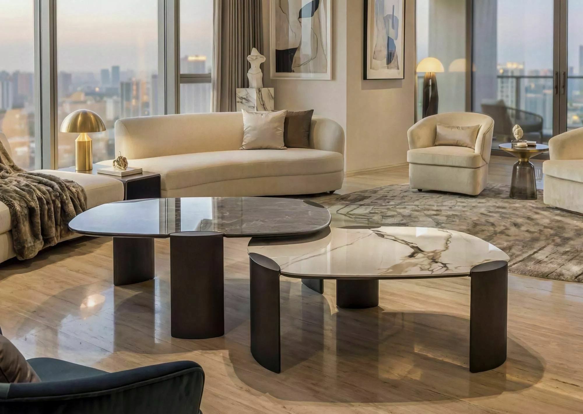 Ława ceramiczna ADORO A CERAMIC 118x75 szary GRIGIO – Elegancja i nowoczesność w Twoim salonie