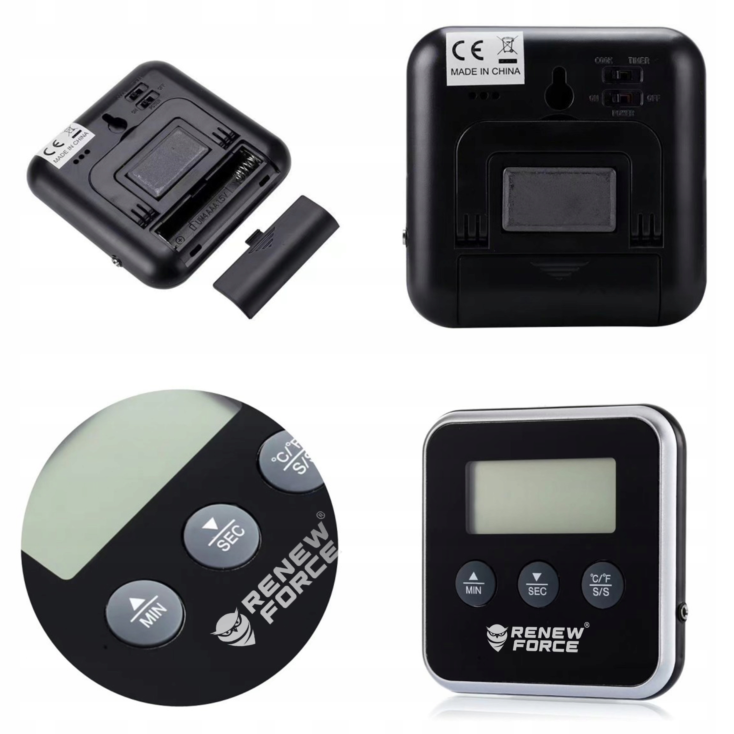 Przewodowa sonda – Mierz temperaturę bez otwierania piekarnika