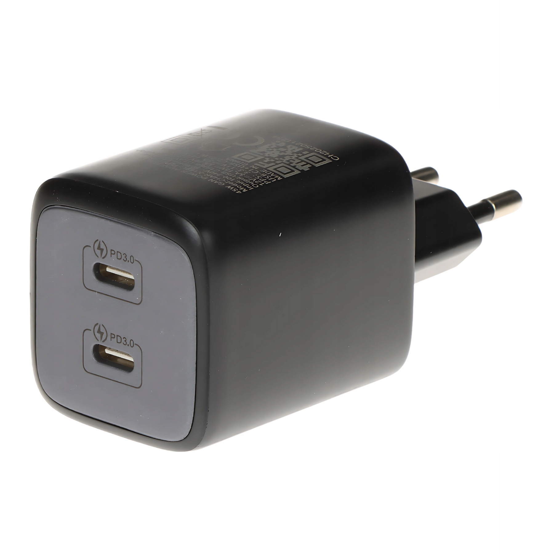 Wydajność ładowania – Dwa porty USB-C z mocą do 45W
