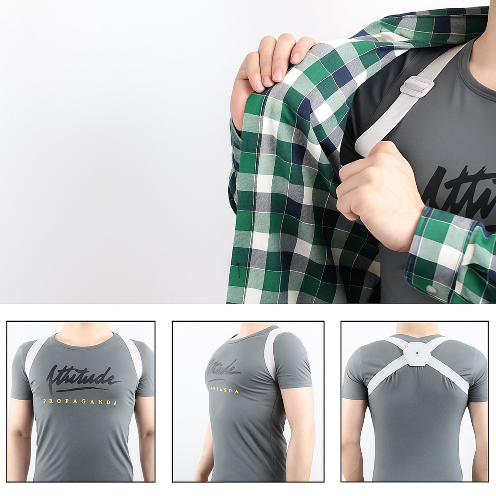 Dyskretne noszenie pod ubraniem – niewidoczny korektor postawy