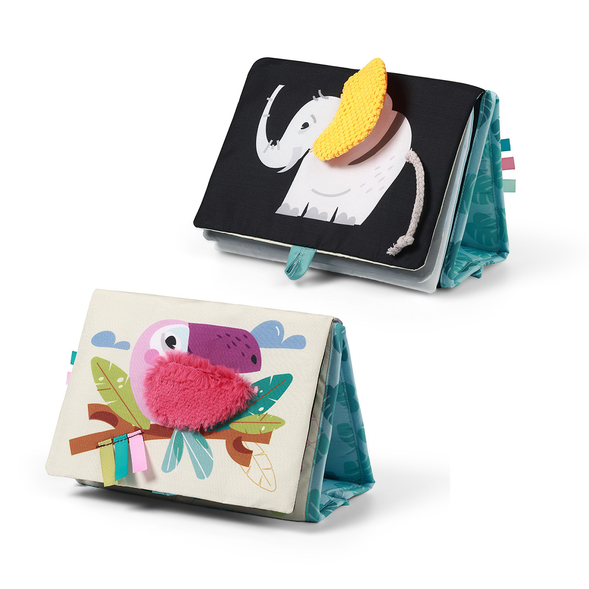 Książeczka sensoryczna SAFARI BabyOno 1564 – Odkryj świat zmysłów