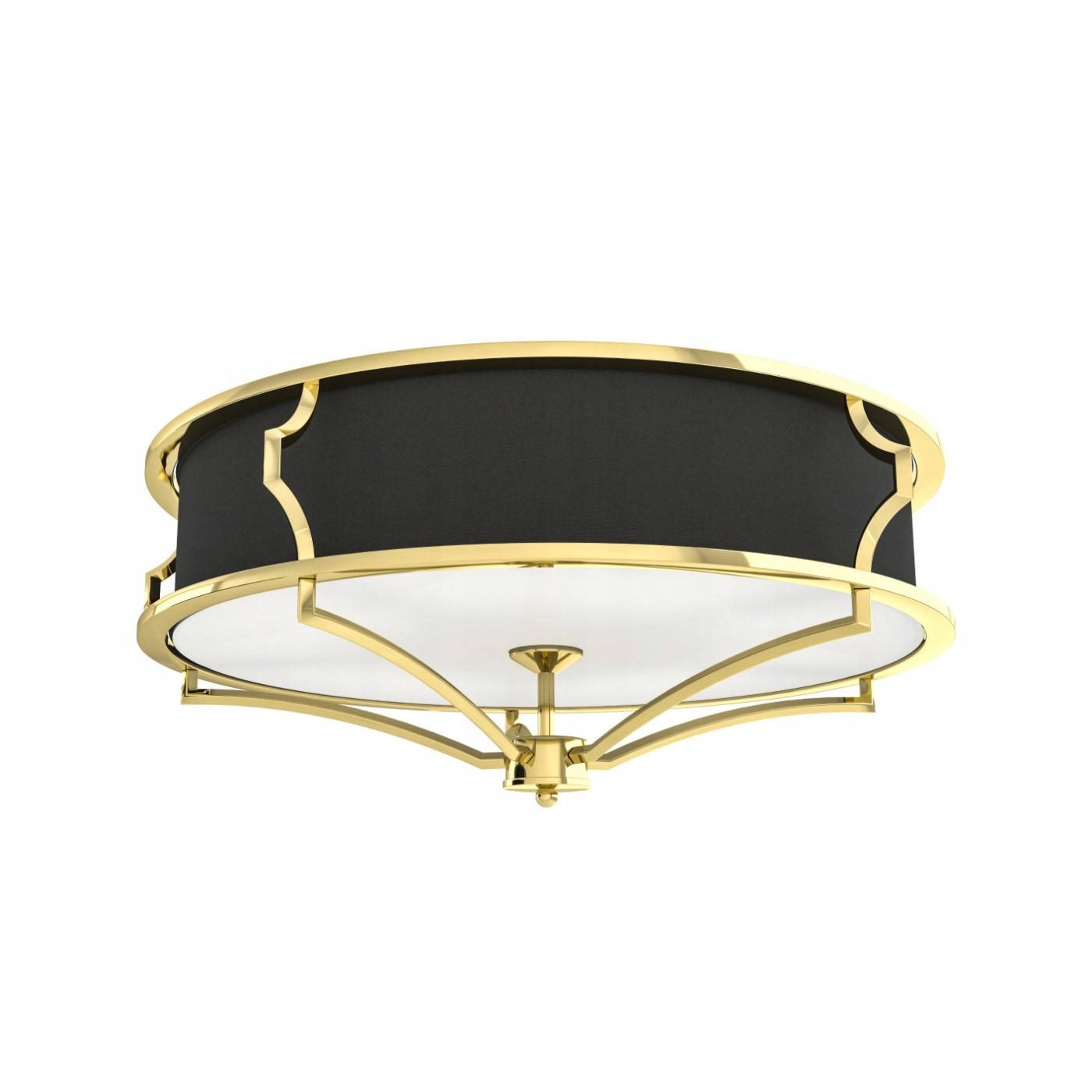 Sufitowa LAMPA plafon Stesso PL Gold / Nero M – Elegancja i styl w Twoim wnętrzu