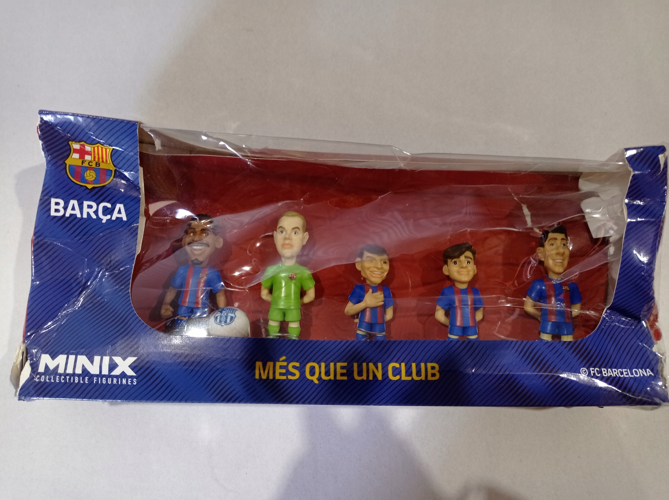 Zestaw figurek MINIX FC Barcelona – Odkryj świat piłkarskich gwiazd