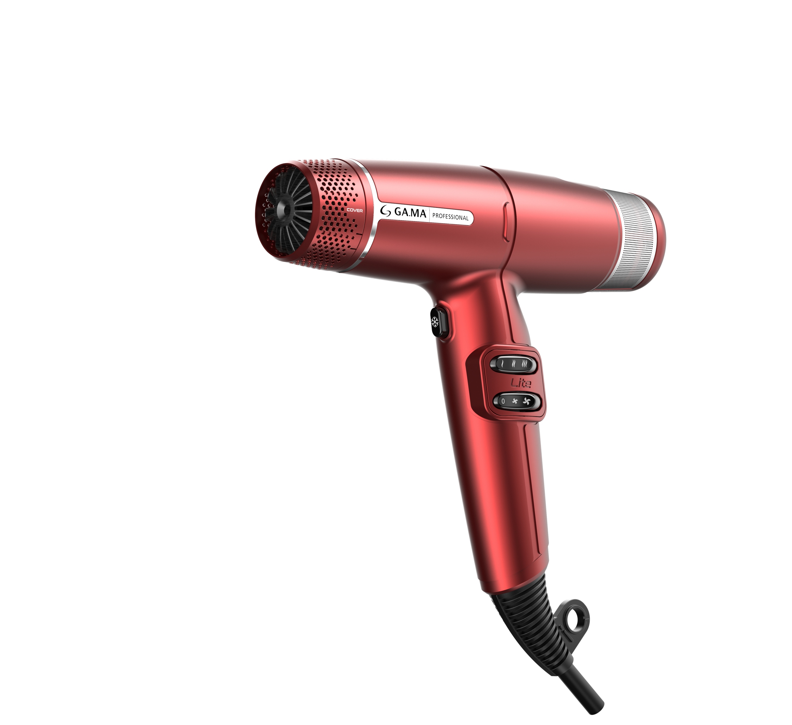 Suszarka do włosów GA.MA IQ Lite 1500 W - Matu fens PH6030.RD w kolorze czerwonym