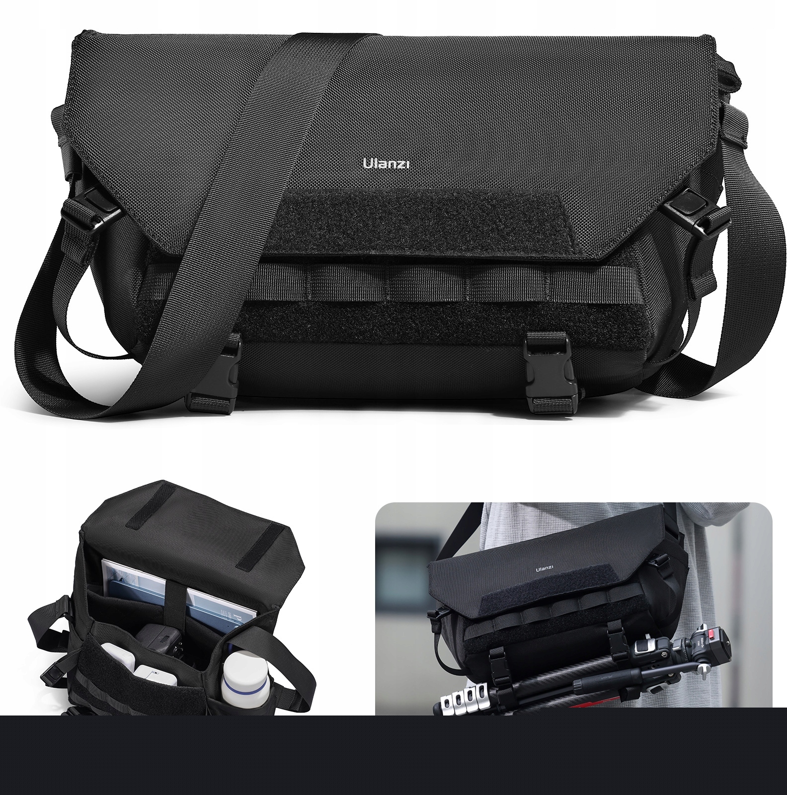 Torba Foto Fotograficzna Video 9L na Aparat Kamerę Sling Crossbody / BC08 – Idealny wybór dla każdego fotografa