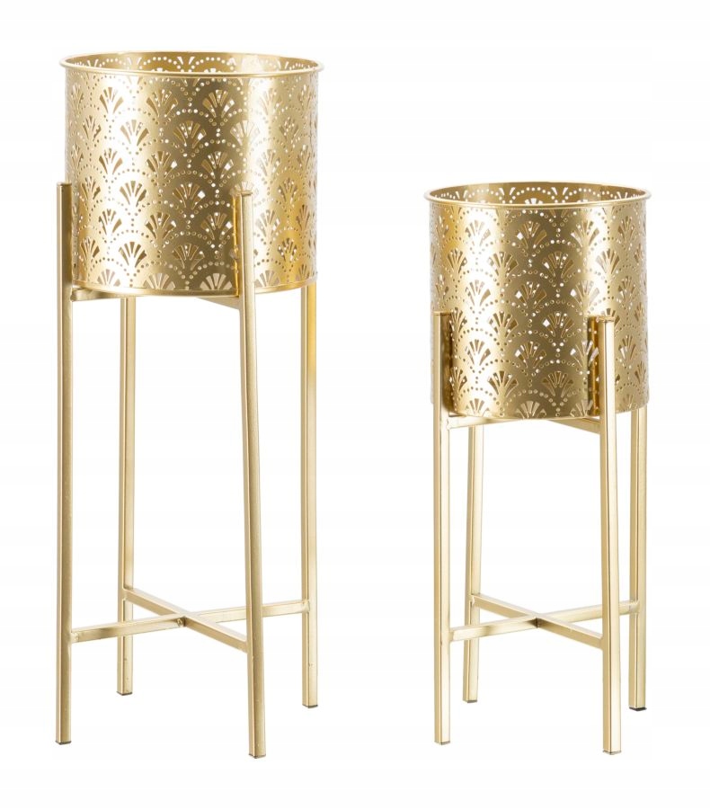 Kwietnik metalowy NAT – Elegancja w Twoim domu