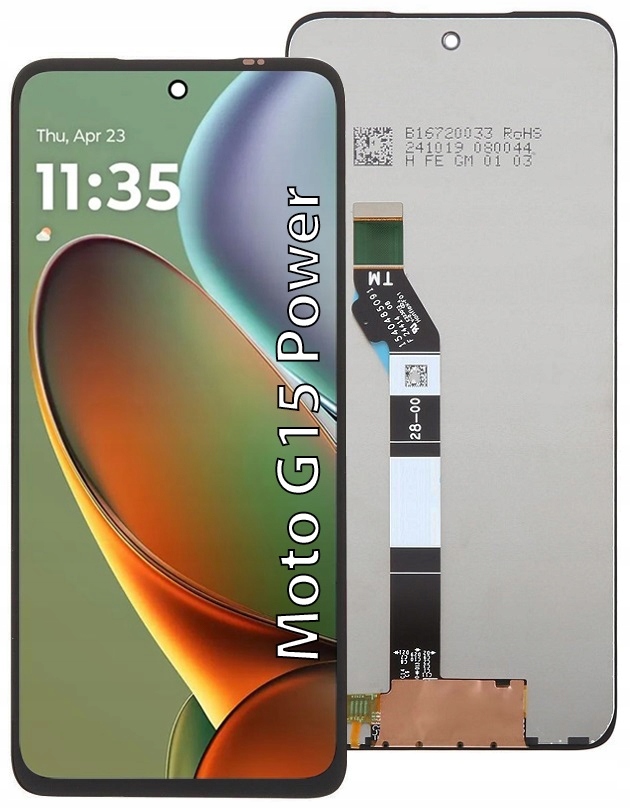 Wyświetlacz Do Motorola Moto G15 Power (XT2521-5) – Wysoka jakość obrazu i łatwa wymiana