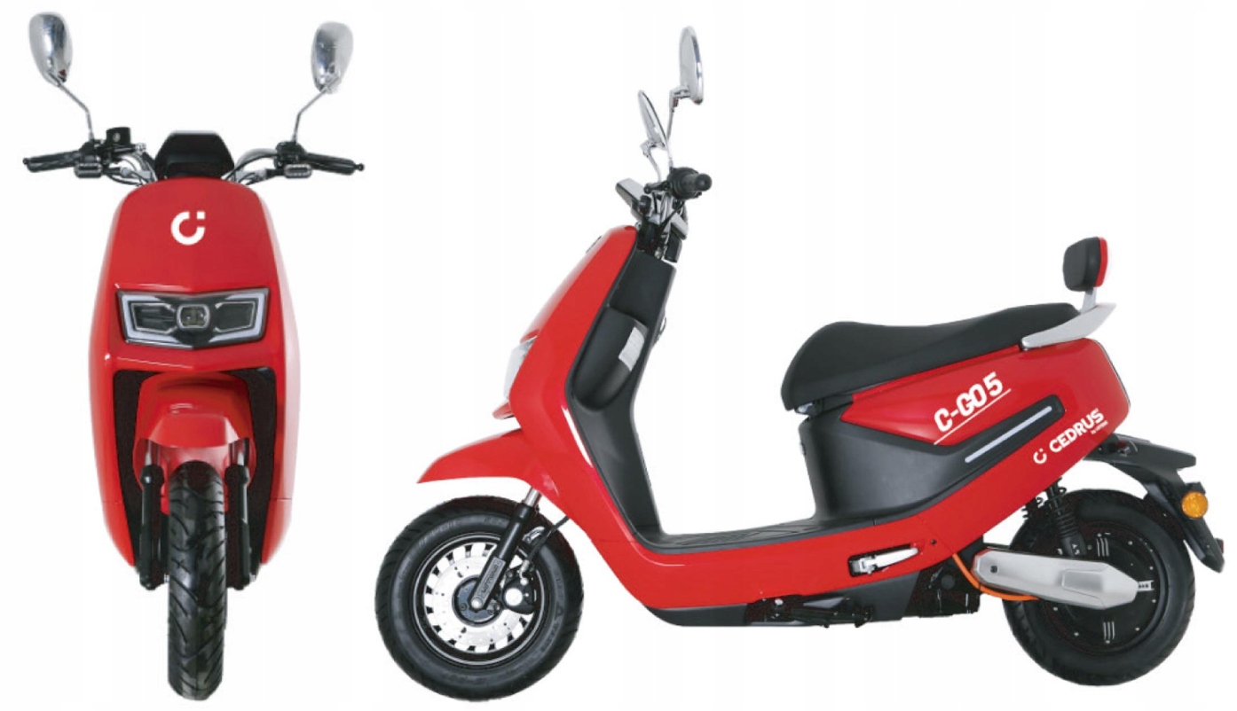 Skuter elektryczny Cedrus by Luyuan C-GO-5R-MB5 – Nowoczesny środek transportu do miasta