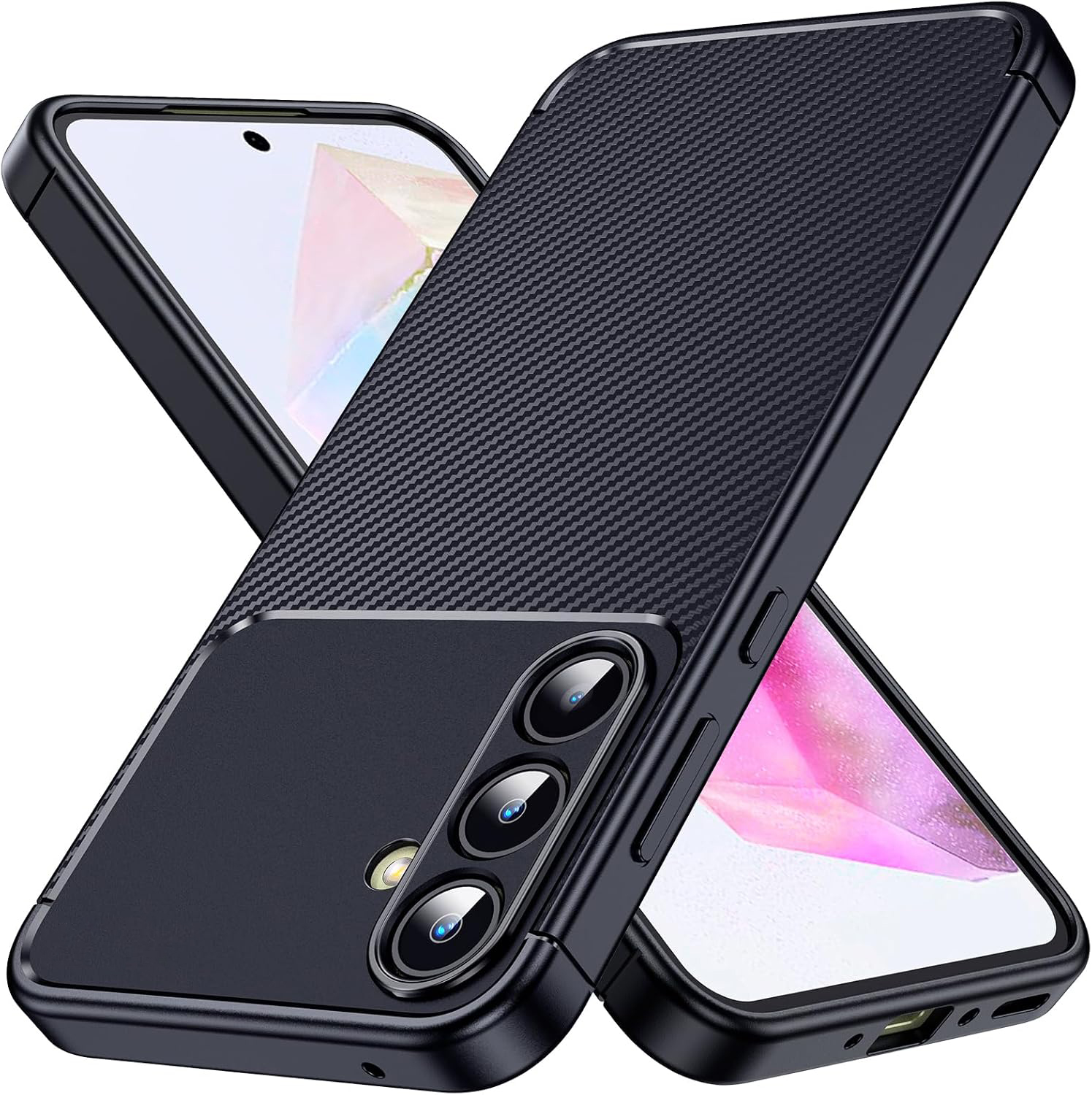 Etui Supero TPU Carbon do Samsung Galaxy A16 5G – Elegancka ochrona dla Twojego smartfona