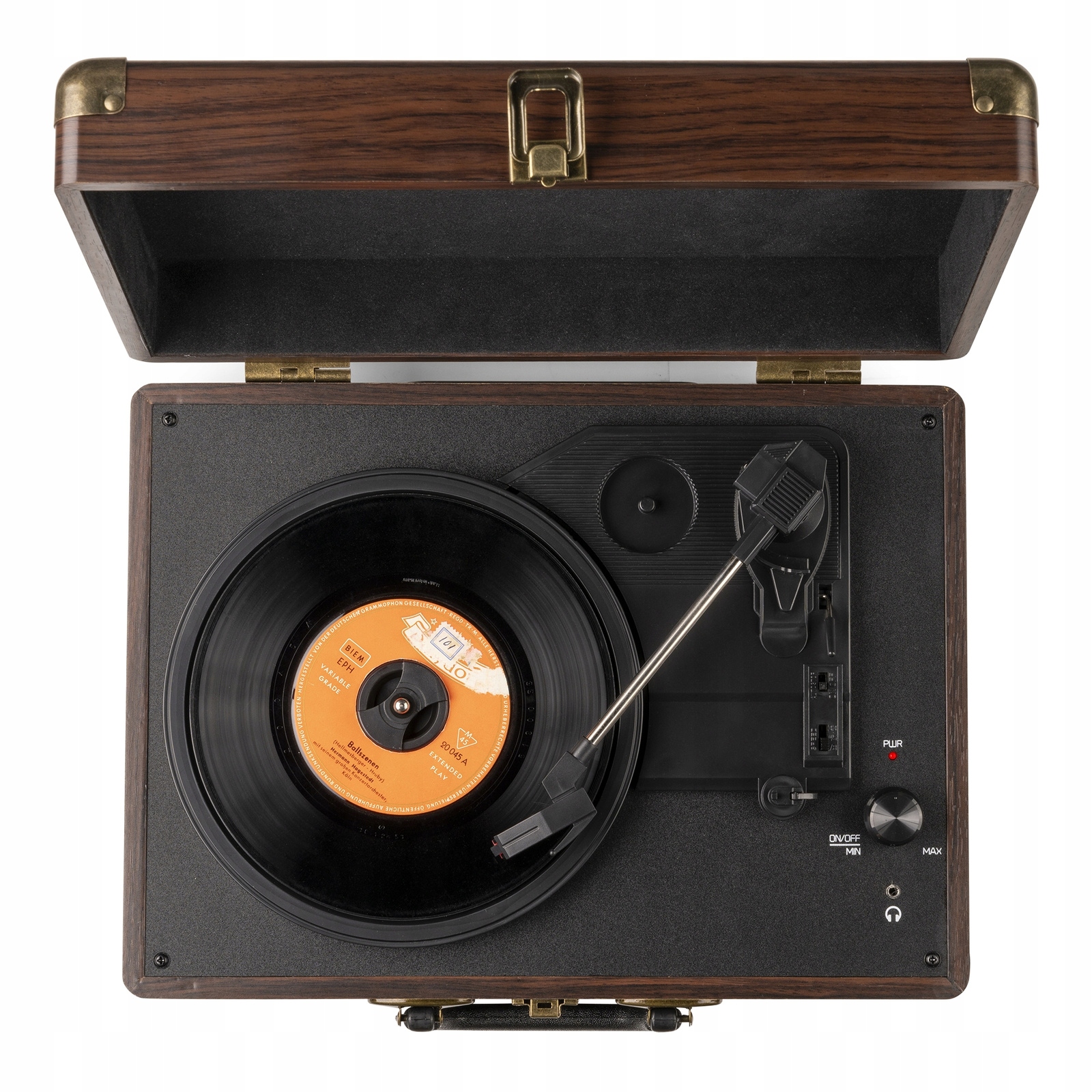 Retro design i przenośność – Idealny gramofon do słuchania w każdym miejscu