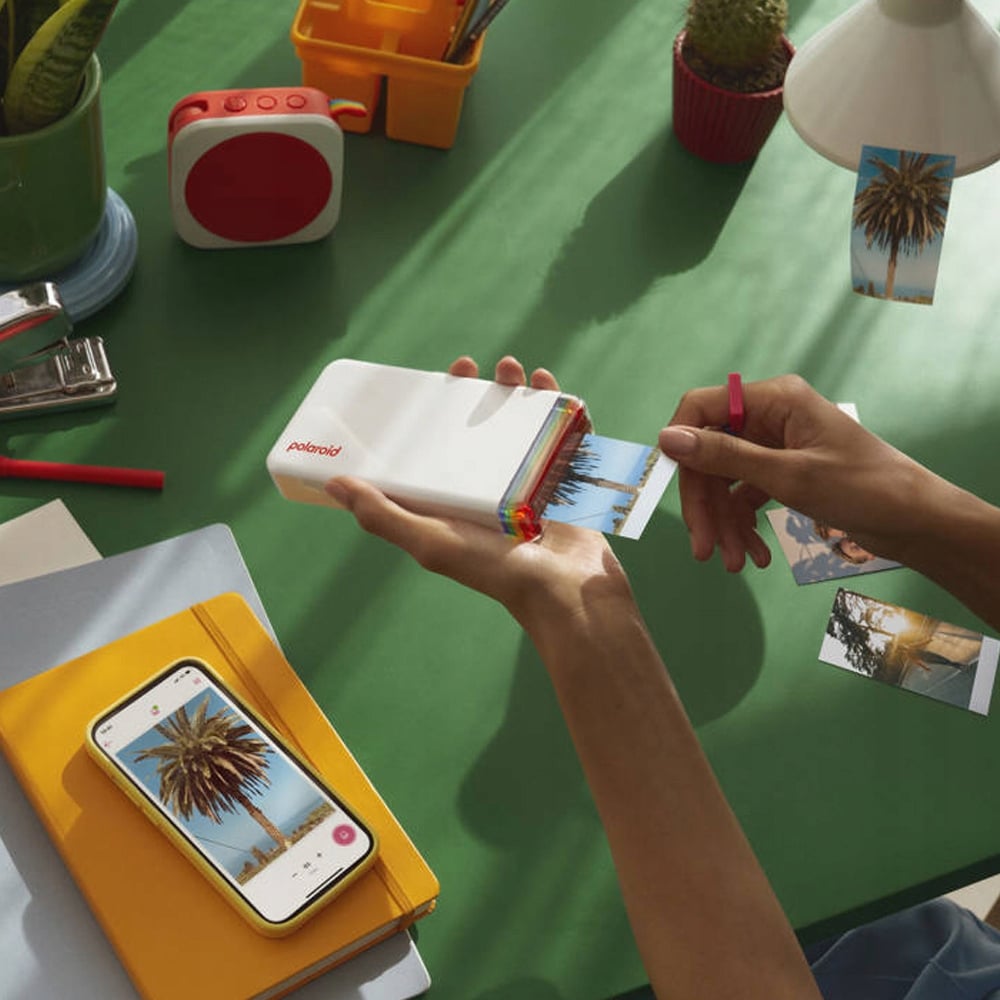 Przenośna drukarka z funkcją odklejania i przyklejania