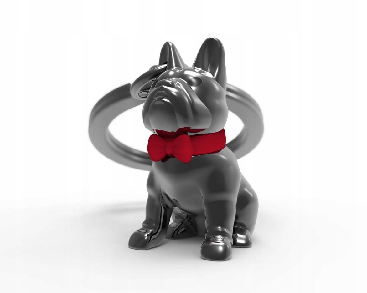 Wyjątkowy design buldoga – Idealny dodatek do kluczy