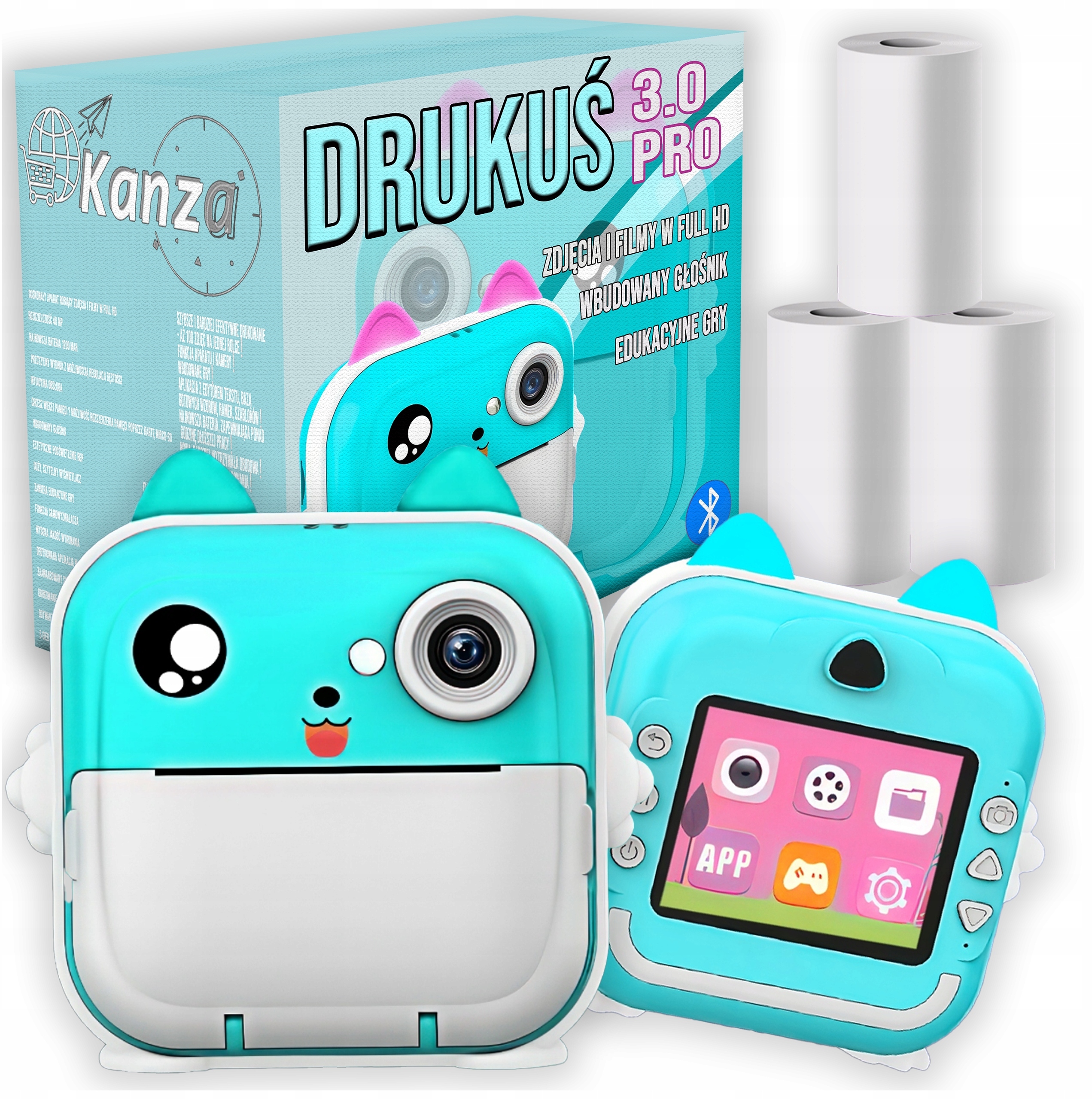 MINI DRUKARKA DRUKUŚ 3.0 – Twój przenośny aparat fotograficzny