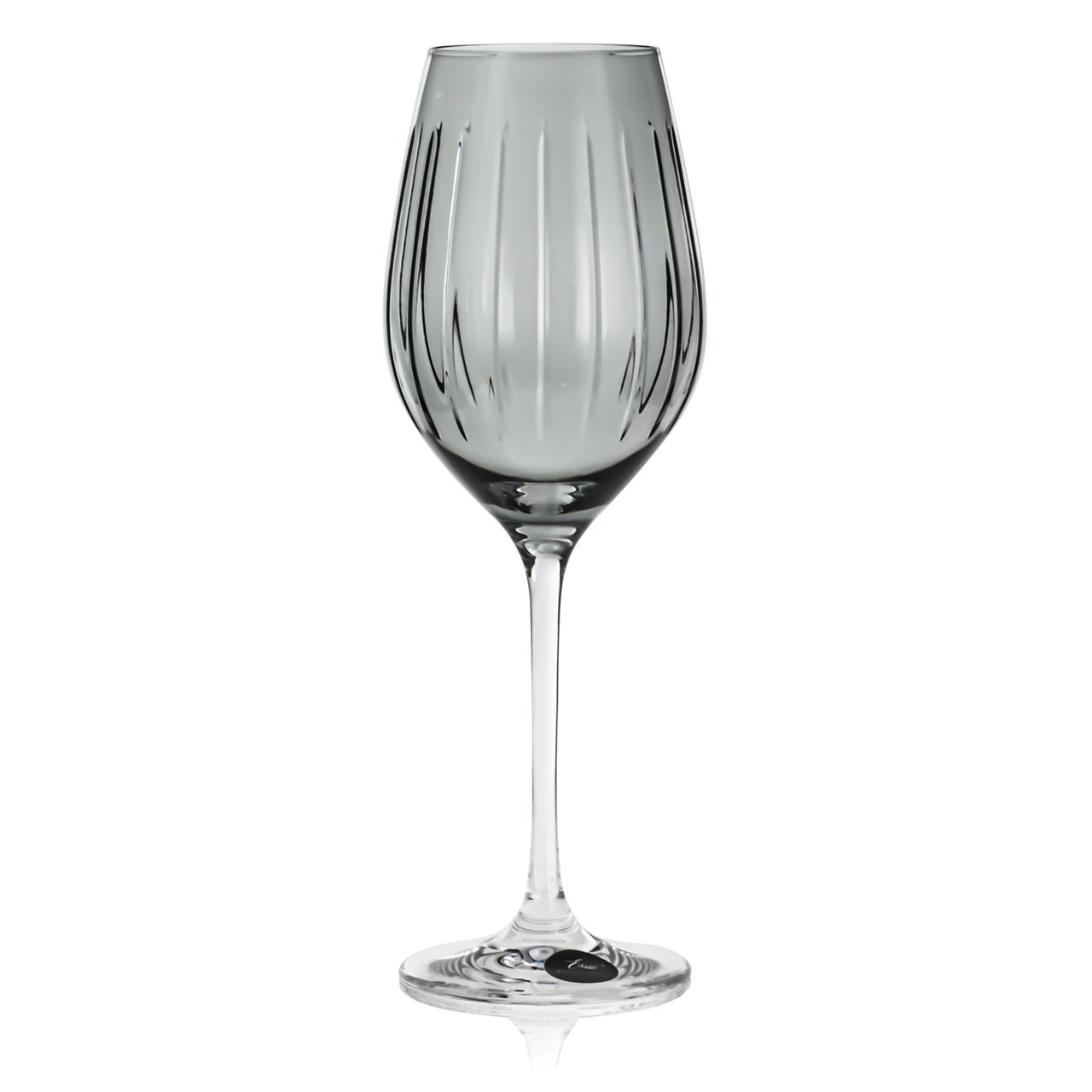 Ekskluzywne kieliszki do wina białego 360 ml z linii Edith kolor Grey – Elegancja w każdym łyku