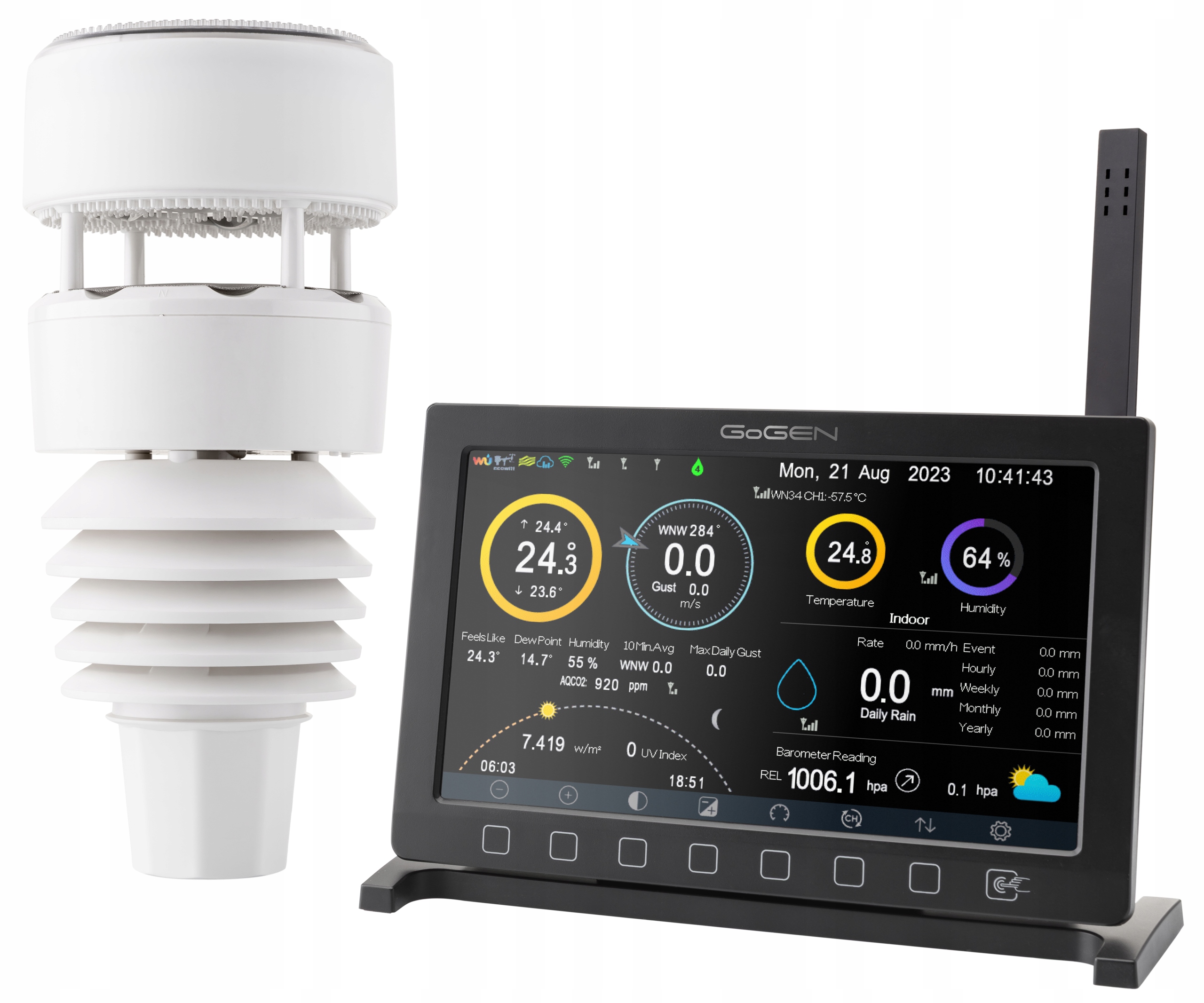 Stacja pogody Gogen ME9900 – Twój osobisty meteorolog
