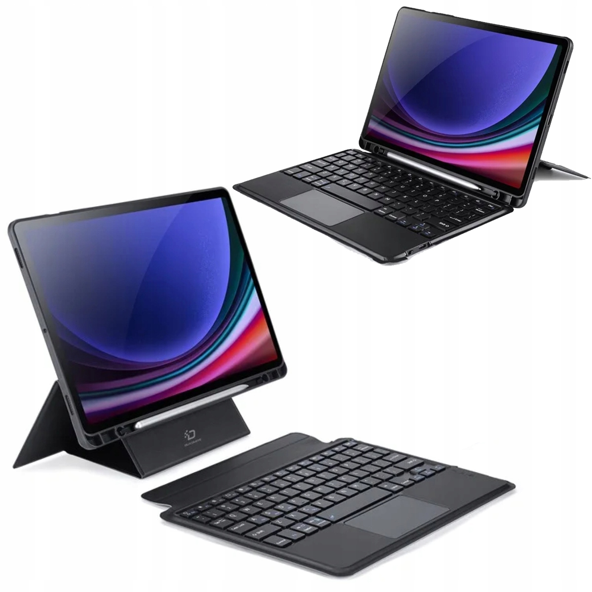 Etui z klawiaturą Bluetooth do Samsung Galaxy Tab S9 X710/X716B – Idealna ochrona i funkcjonalność