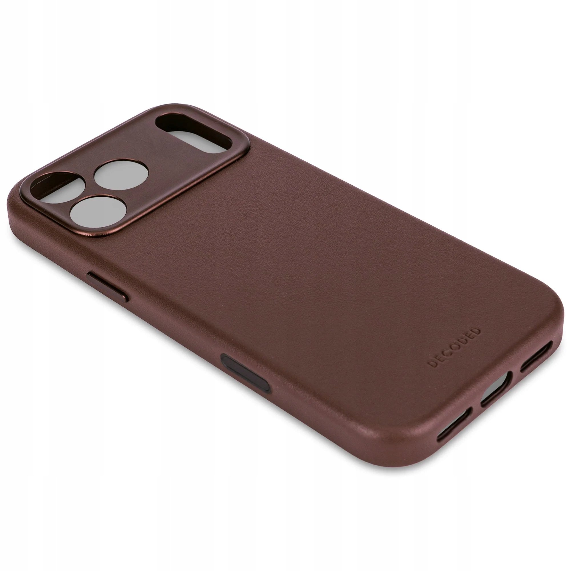 Decoded Leather Backcover – Skórzana obudowa ochronna do iPhone 17 Pro