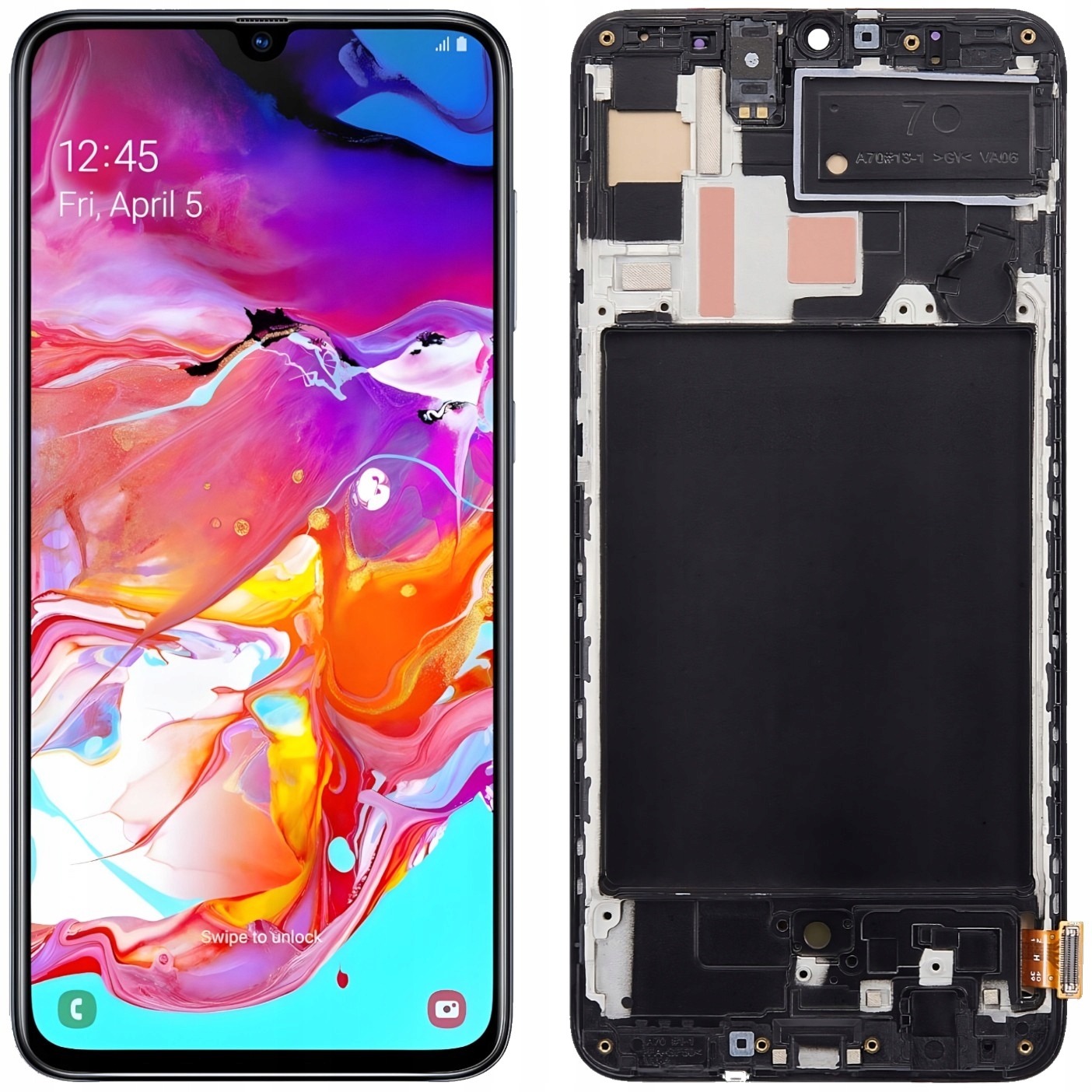 Wyświetlacz do Samsung Galaxy A70 LCD SM-A705F Ekran Incell Ramka – Idealne rozwiązanie dla Twojego telefonu