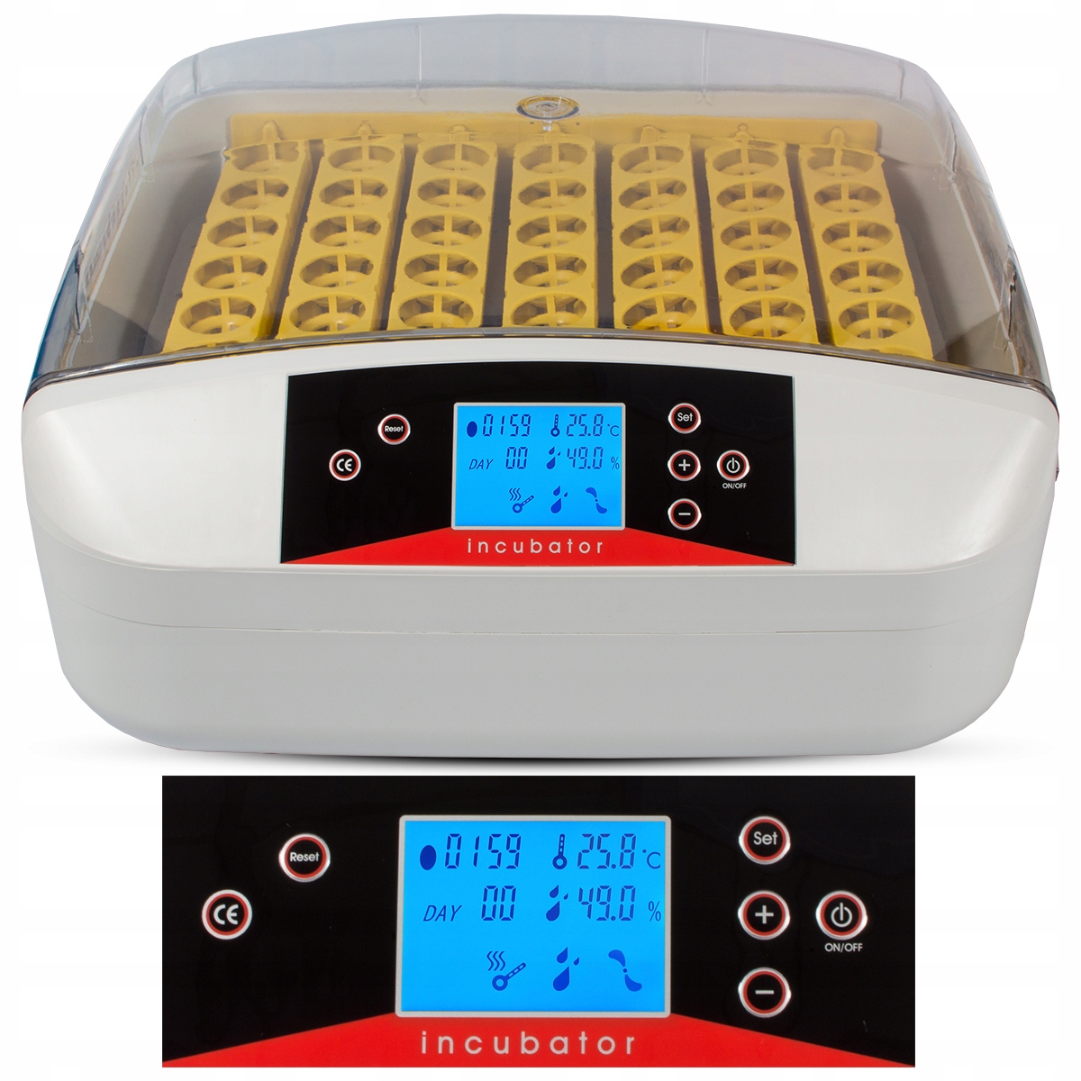 Równomierne ogrzewanie dzięki wentylatorowi