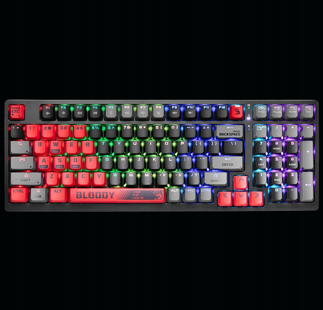 Klawiatura mechaniczna A4TECH BLOODY S98 USB Sports Navy – Idealny wybór dla graczy