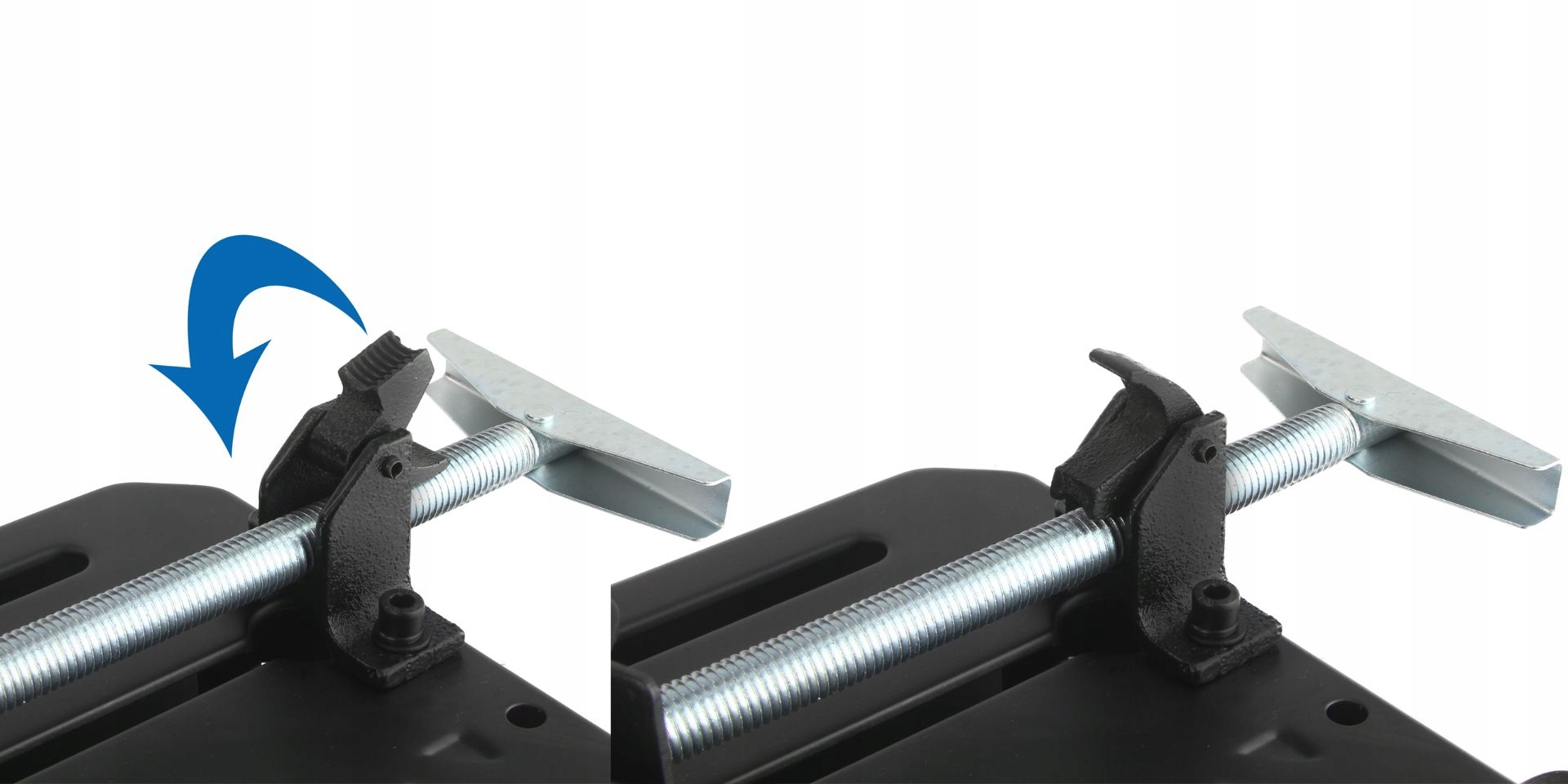 Ergonomiczny uchwyt z zabezpieczeniem przed przypadkowym uruchomieniem