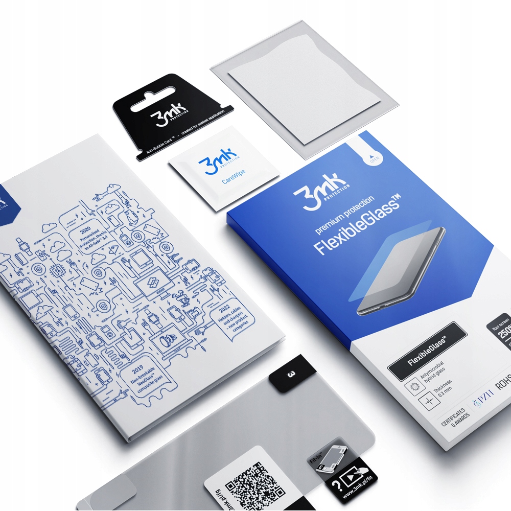 Wzmocnienie ekranu o 250% – Ochrona przed uszkodzeniami