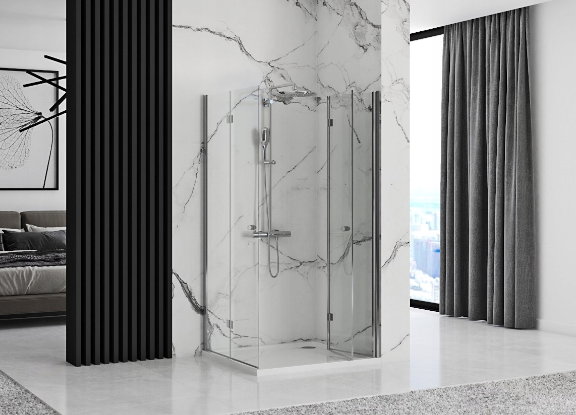 Kabiny prysznicowe MODUŁ/DRZWI KABINY FOLD 100 N2 – Elegancja i funkcjonalność w Twojej łazience