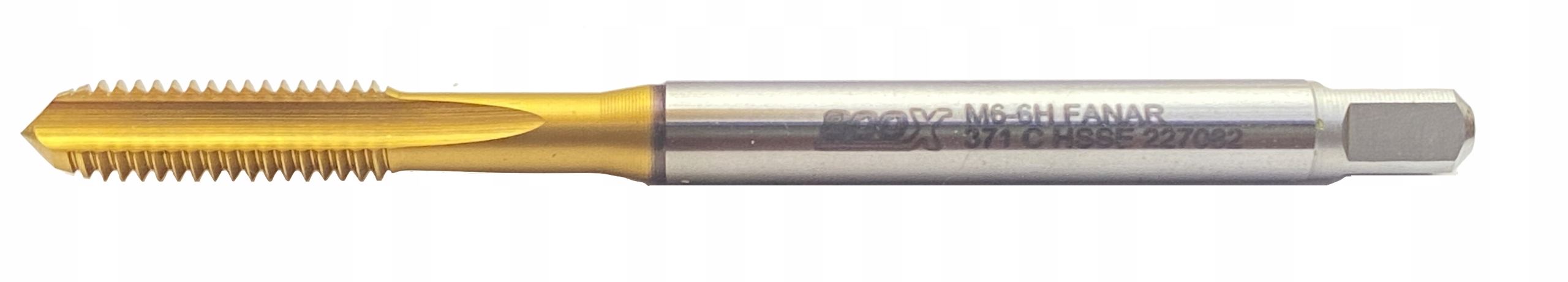 Fanar GWINTOWNIK M 5 DIN-371C (6H) HSSE TN 800X – Wysokowydajny gwintownik do metali
