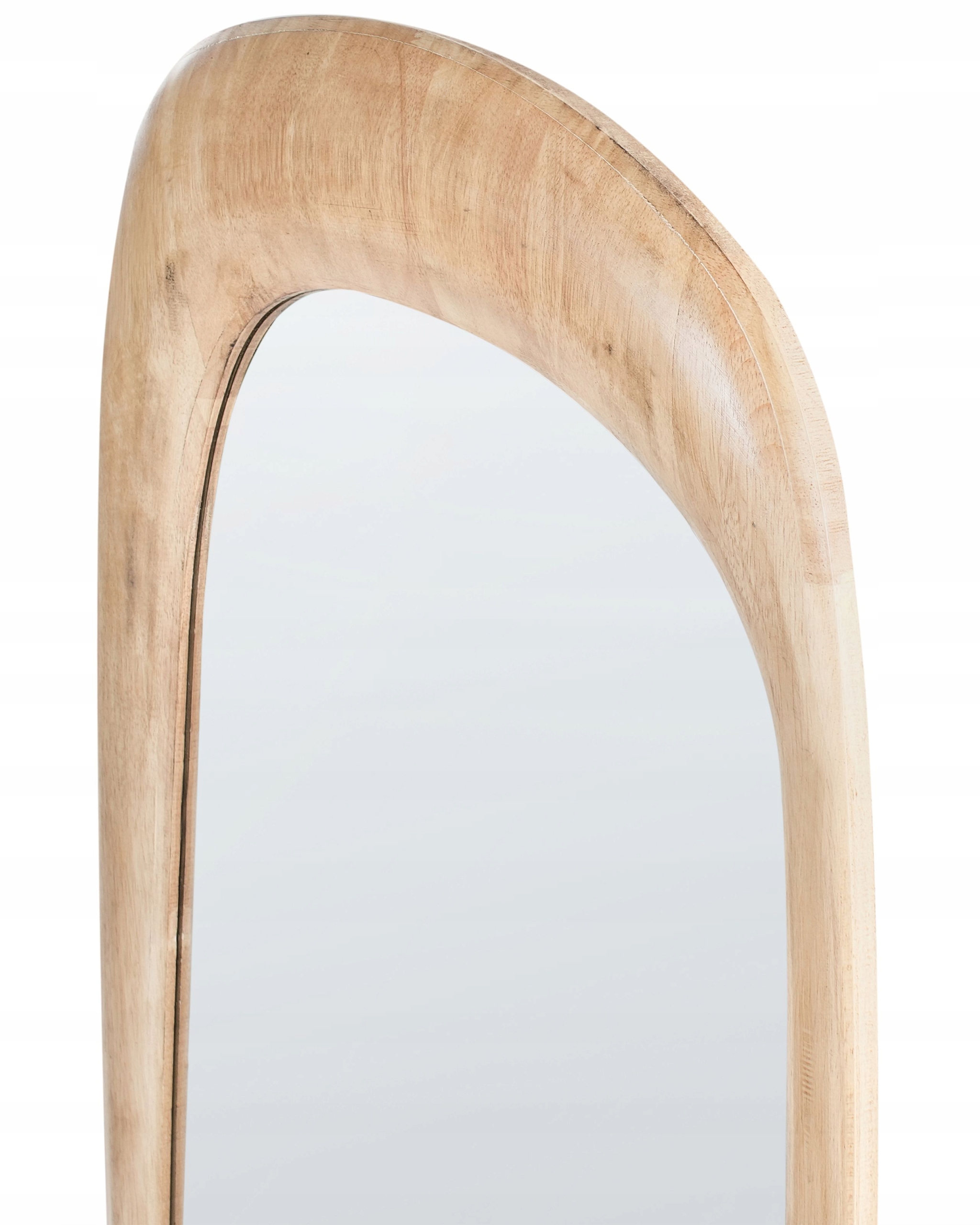 Ręcznie wykonana rama z drewna kauczukowego