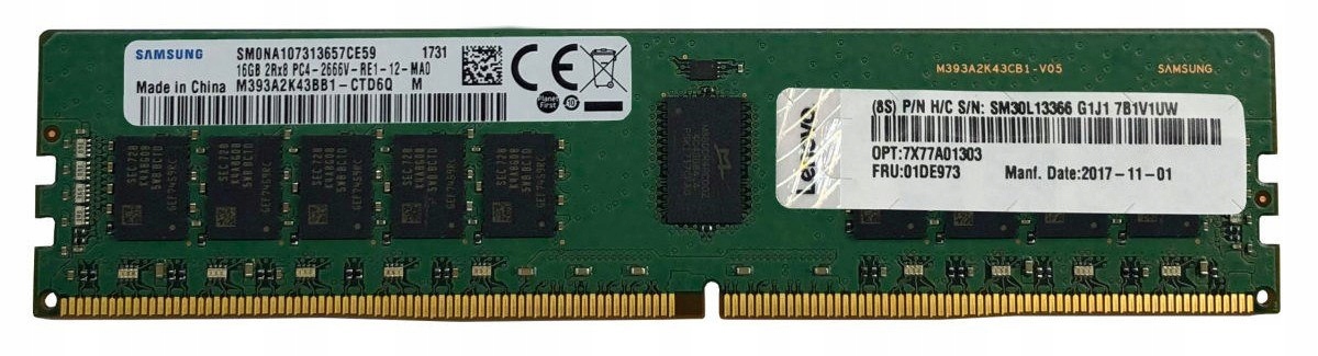 Układ pamięci 1 x 16 GB – Prosta instalacja i rozbudowa