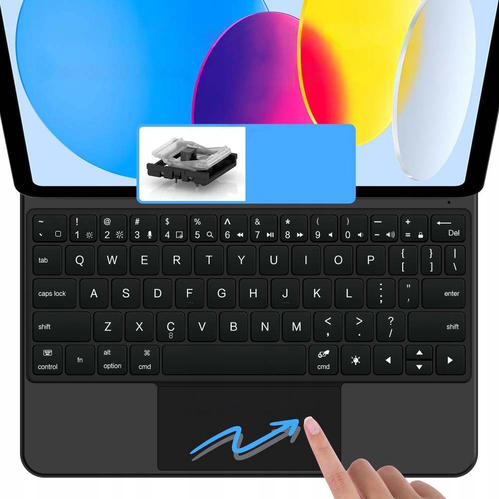 Funkcjonalność i komfort – Klawiatura Bluetooth z touchpadem