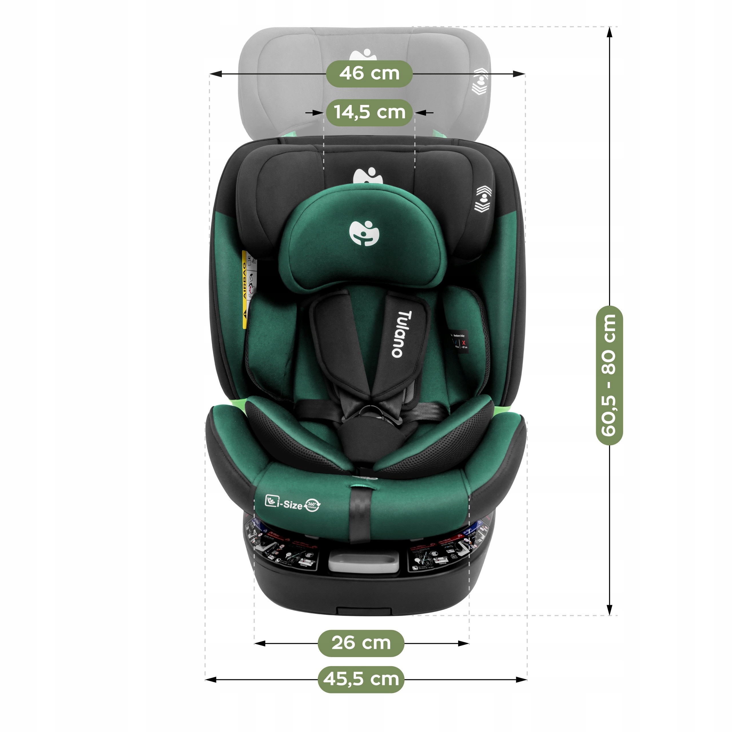 System montażu ISOFIX i Top Tether