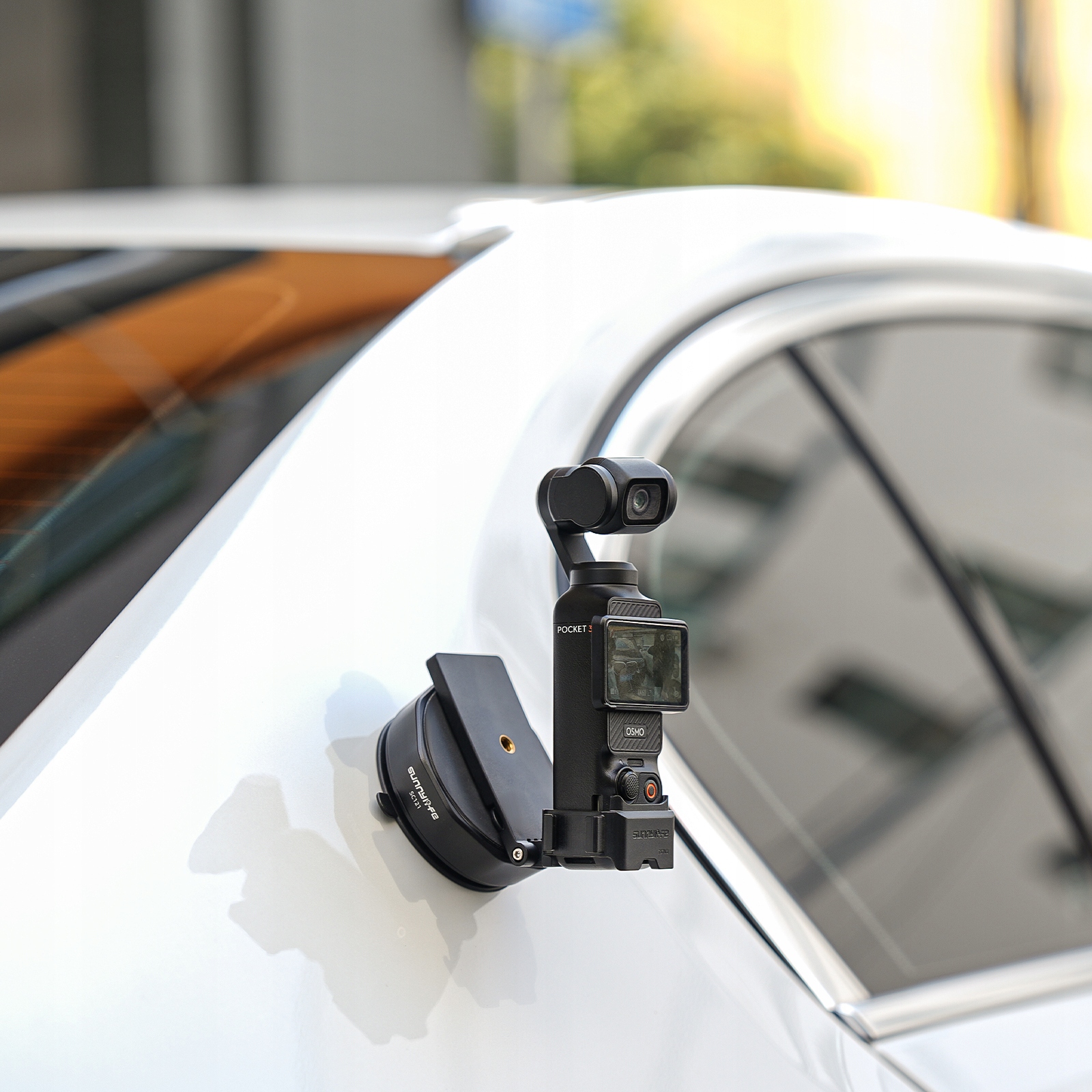 Uchwyt Przyssawka Na Szybę 76mm Mocowanie Magnes Do GoPro DJI Insta360 / SC121-D – Idealne rozwiązanie dla Twojej kamery