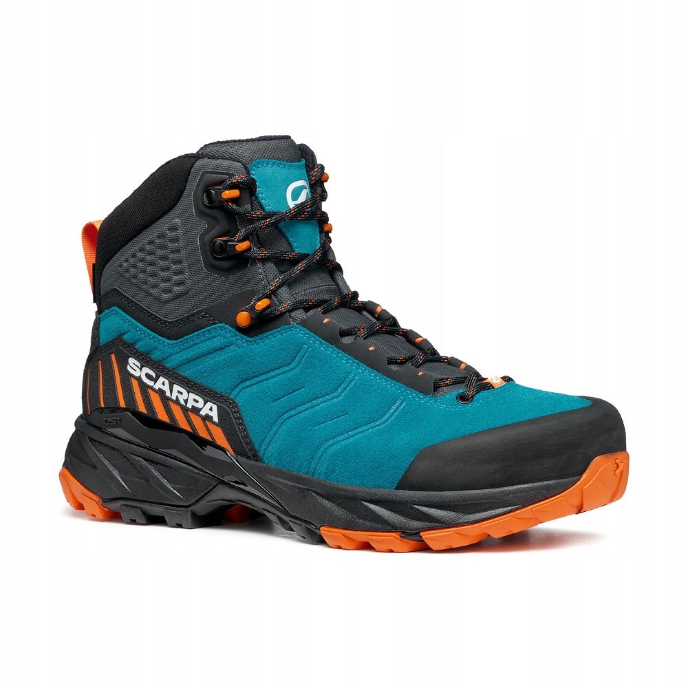 Buty Rush TRK GTX Pagoda Blue-Mango 42 SCARPA – Idealne na górskie wędrówki