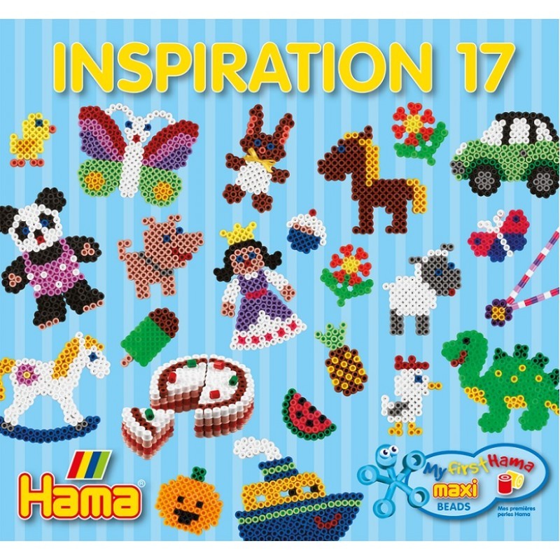 Koraliki Hama Maxi - Książeczka z inspiracjami nr 17 - 39917