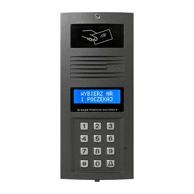 Elfon Moduł OPTIMA OP-SL255R-G – Cyfrowy panel domofonowy dla Twojego domu